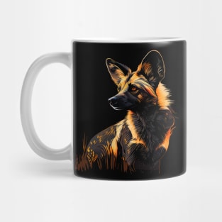 African Wild Dog Mug